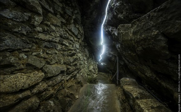 обвалы в Кунгурской пещеры