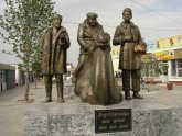 Памятник Моргунову Вицину Никулину Пермь
